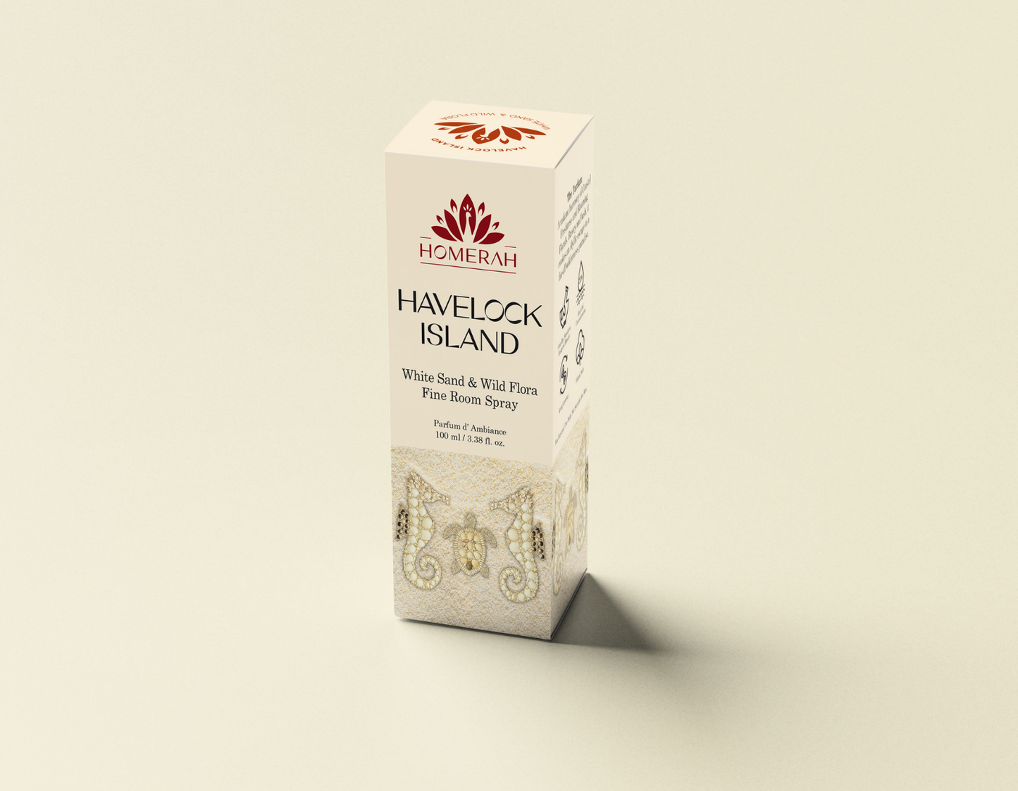 Homerah Luxury Room Spray - Havelock Island - White Sand & Wild Flora (100ml)