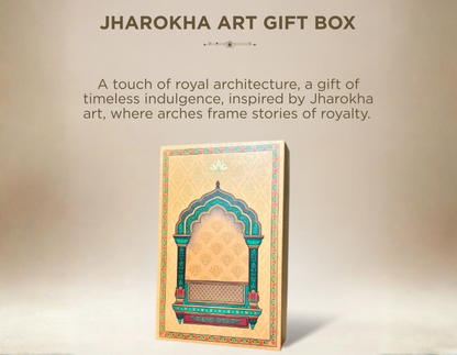 Homerah Regal Collection in Jharokha Gift Box - Set of 2 - Designer Stainless Steel Bottles x2