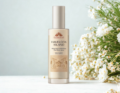 Homerah Luxury Room Spray (Parfum d' Ambiance) - Havelok Island - White Sand & Wild Flora (100ml)