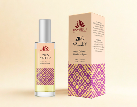 Homerah Luxury Room Spray (Parfum d' Ambiance) - Ziro Valley - Orchid Orchestra (100ml)