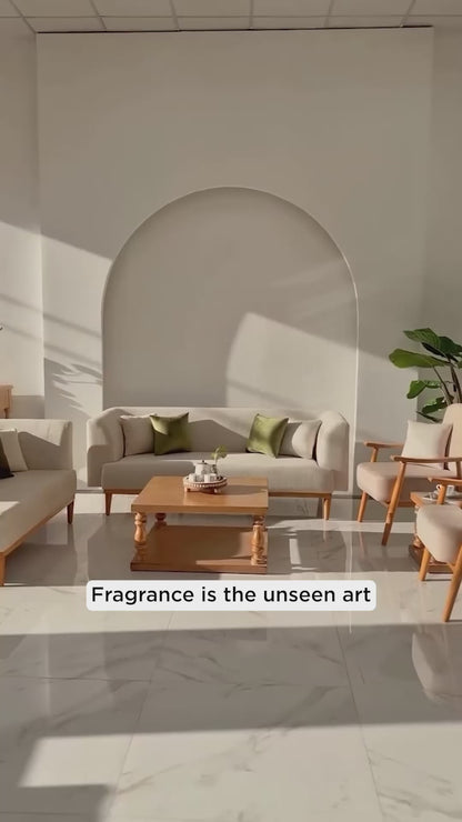 Homerah Luxury Room Spray (Parfum d' Ambiance) - Dwarka Adheesh - Sandalwood & Saffron (100ml)